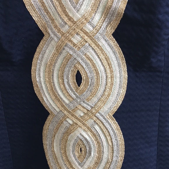 Lilly Pulitzer Navy Dress - Picture 3 of 8